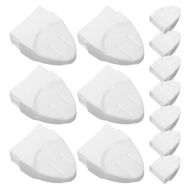 20 Tappi Per Pali Da Recinzione 9x9 Cm In Metallo Zincato – Copripali Quadrati 90x90 Mm