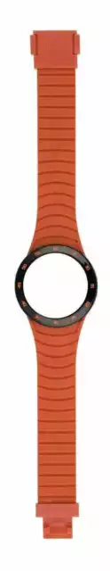Hip Hop Metal Solare  Rust  Cinturino Per Cassa Da 42 Mm Hbu0773  Nuovo