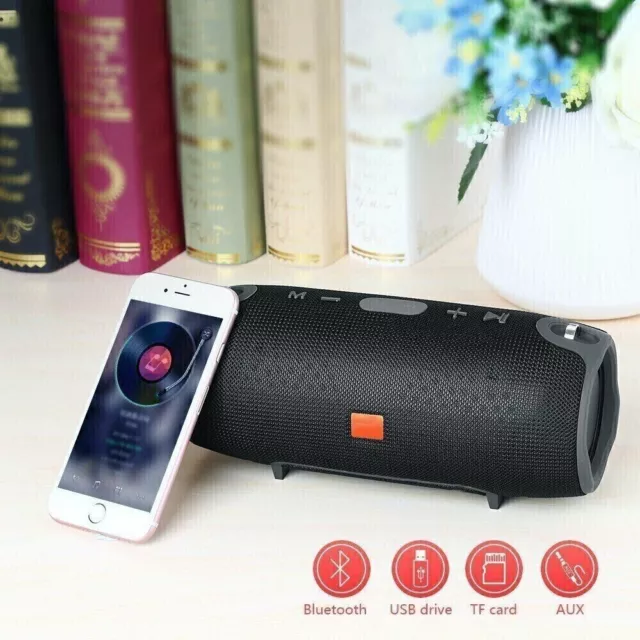 40W Tragbarer Wireless Bluetooth Lautsprecher Subwoofer SD Musicbox Stereo