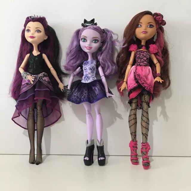 Ever After High First Chapter Raven Queen Doll / HTF Dress Shoes