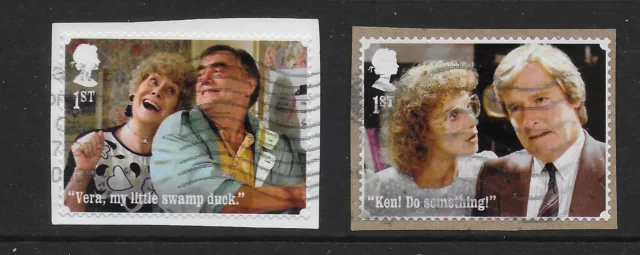 2) GB Stamps 2020  Coronation Street Booklet Self Adhesive Full Set. Good used.