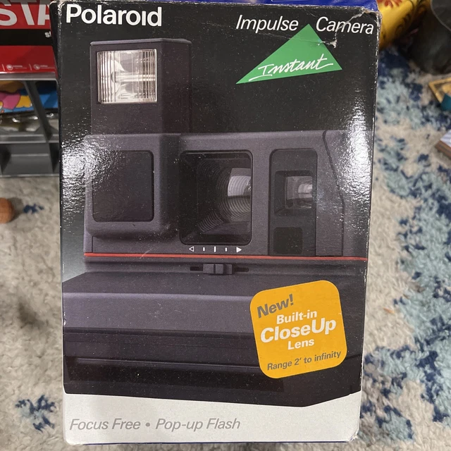 VINTAGE POLAROID IMPULSE AF Instant Camera Autofocus System WITH BOX ...