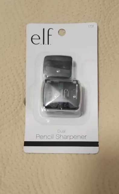 e.l.f Dual-Pencil Sharpener Convenient Essential Tool Sharpens Easy To Clean ...