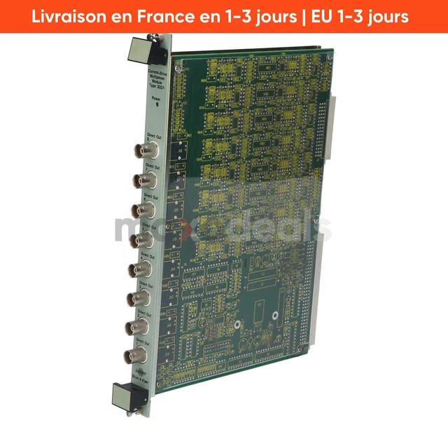 Module Moniteur AC/DC Bruel & Kjaer 3031 6 Canaux – Occasion, Pour Mesures Acoustiques/vibrations