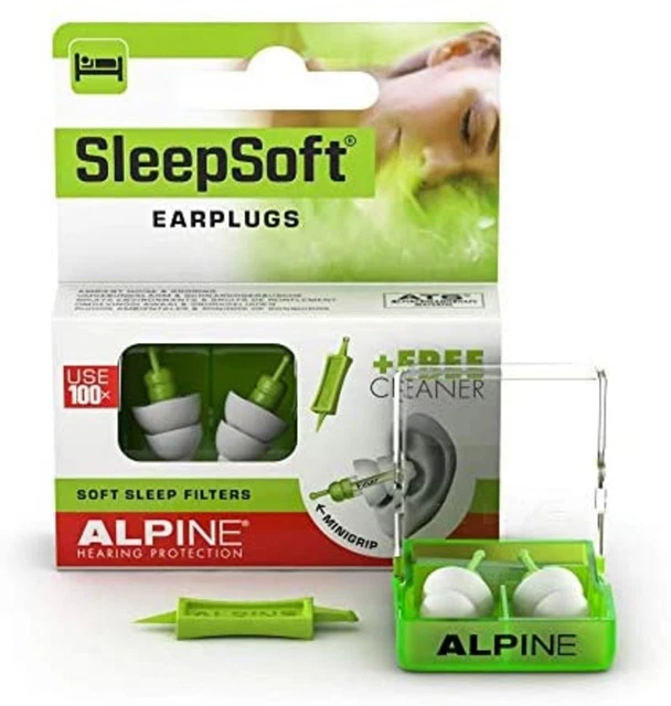 *ALPINE HEARING PROTECTION earplugs SLEEP SOFT MINI GRIP F/S w/Tracking# Japan