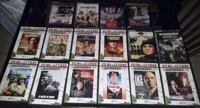 Lot De 16 Dvd Dont 6 Scelles Les Incontournables Et Plus Grands Films De Guerre