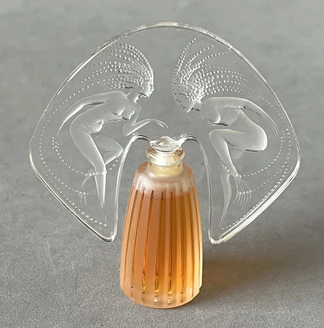 LALIQUE MINIATURE PERFUME Bottle,1998 Limited Edition “Ondines