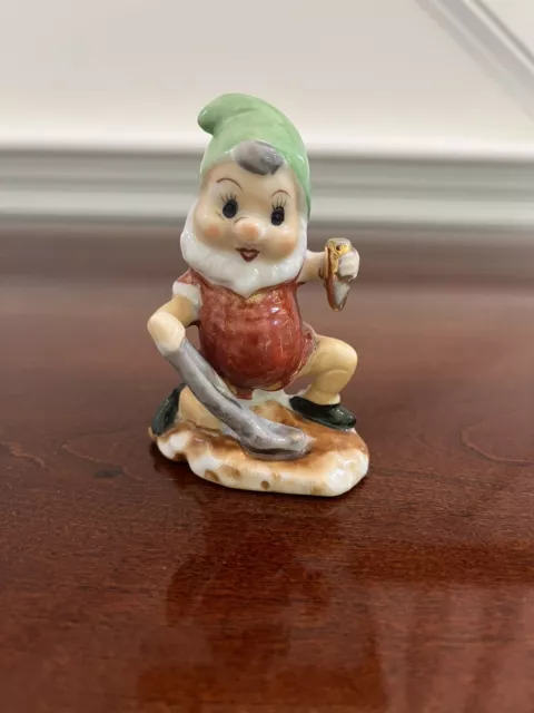 Vintage Kitschy Gnome Elf Dwarf Porcelain Figurine JAPAN