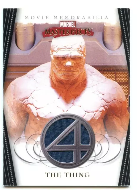 2008 Marvel Masterpieces Fantastic Four  Movie Memorabilia FF4 - The Thing