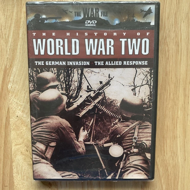 THE HISTORY OF World War Two DVD The German Invasion/The Allied ...