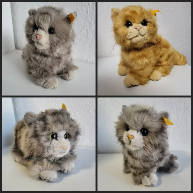 Steiff Katze Whiskas Sammler Kuscheltier Plüschtier Cat Plush