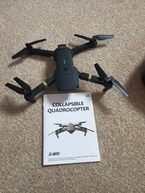 Collapsible quadcopter emotion sales drone