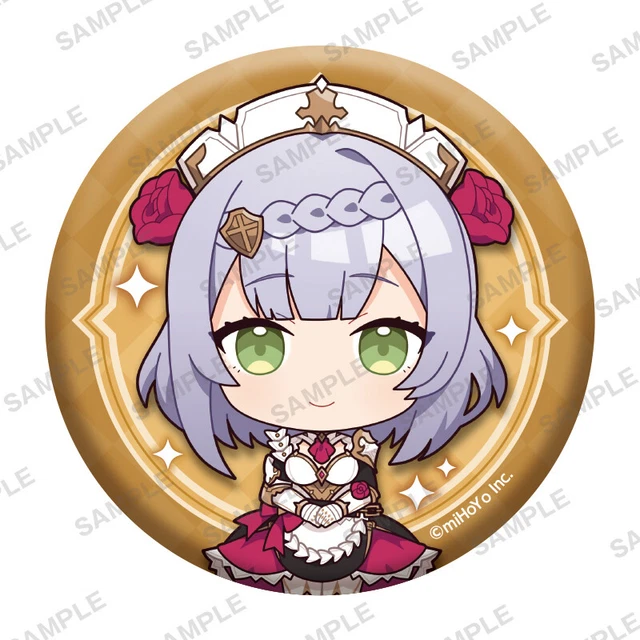 Genshin Impact Capsule Badge Volume 01 Button: Noelle