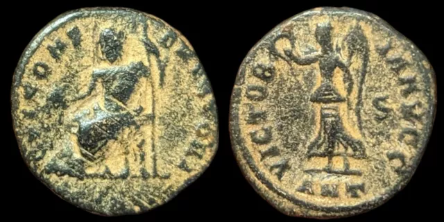 Ancient Roman Persecution’ issue, time of Maximinus II (310-313) Antioch Jupiter