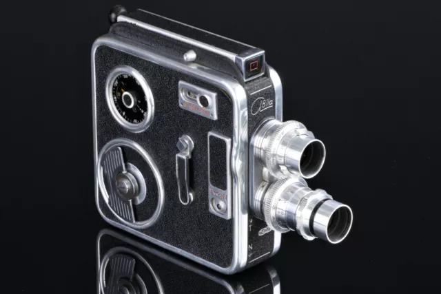 Meopta Admira 8 IIa 8mm Film Movie Camera W/ Mirar 12.5 & 35mm CE10728