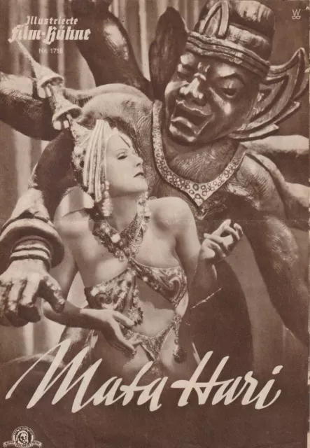 Illustrierte Film - Bühne Nr. 1718 Mata Hari