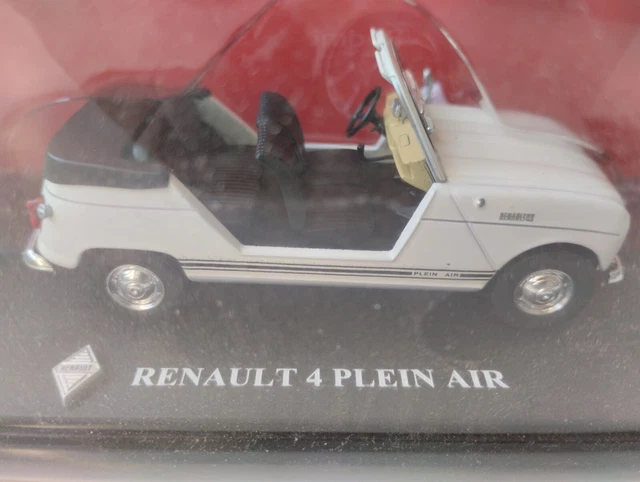 Miniature Ixo Hachette – Renault 4 Marchand De Glaces – échelle 1/43 – Neuve
