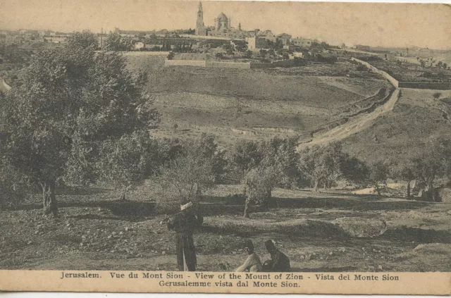 Carte Postale / Postcard / Israel / Jerusalem Vue Du Mont Sion