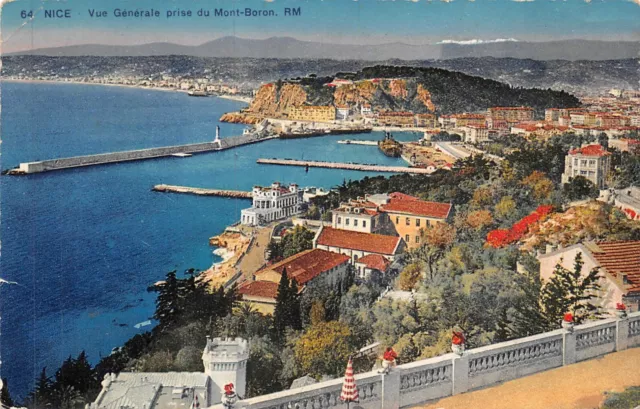 CPA Nice vue générale prise du Mont Boron (132275)