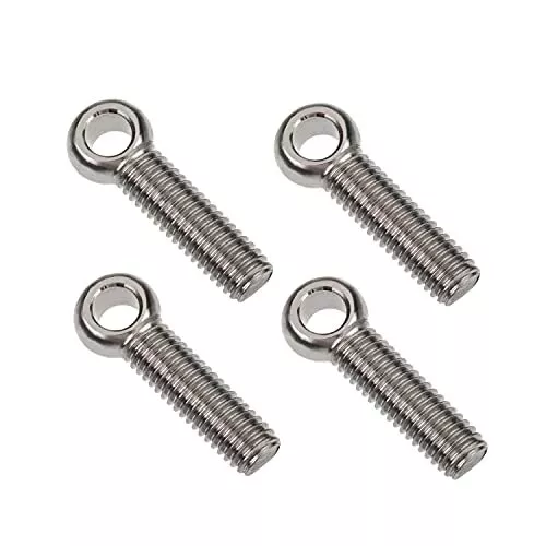 M8 X 30mm 304 Stainless Steel Machinery Shoulder Lifting Eye Bolt Metric Thread