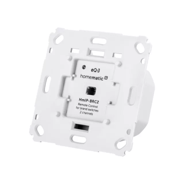 ELV Bausatz Homematic IP Wandtaster für Markenschalter 2fach HmIP-BRC2