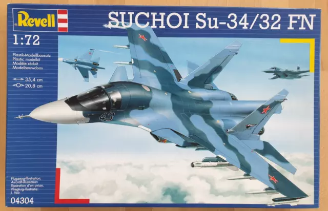 Revell Modellbausatz Nr. 04304 "Suchoi Su-34/32 FN" 1:72