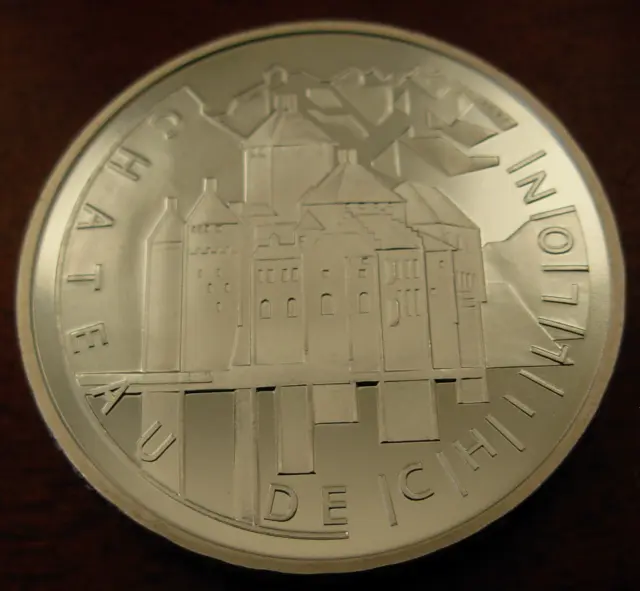 Switzerland 2004 Silver 20 Francs Schloss Chillon Choice UNC