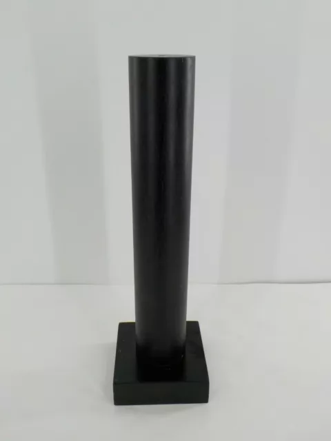 Bracelet Display Stand 2" Diameter Vertical Smooth Black Jewelry Shop Counter