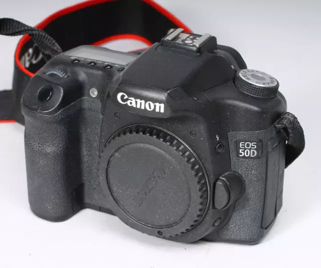 Canon Eos 50D Body With Cap And Strap For Parts Or Repair Wont Turn On