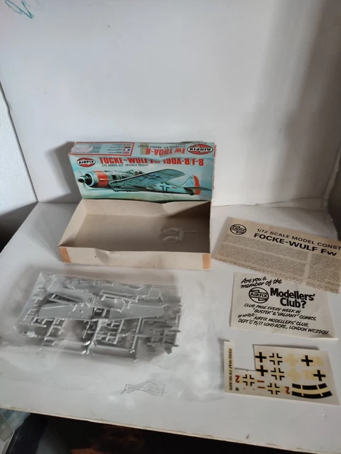 Maquette avion militaire Focke Wulf 190 A-3 1/72 Tamiya 60766