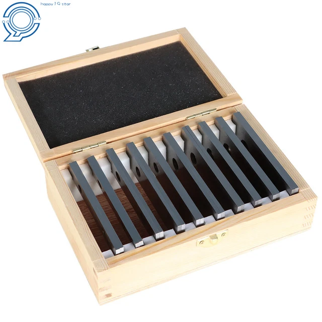 10 Pair 1/8 x 4" Precision Parallel Set 0. 001" Hardened Steel In Case Steel