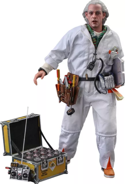 1:6 Regreso al futuro Figura Movie Masterpiece Doc Brown (Deluxe Version)