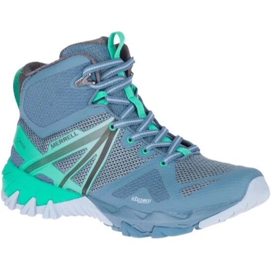 Merrell MQM Flex Damen Mid wasserdicht Gore-Tex Wanderstiefel Bluestone