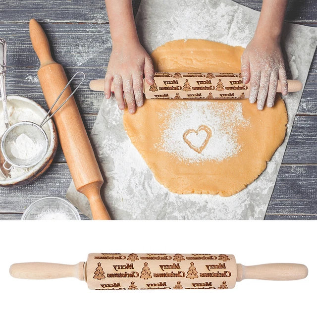 Rullo Per Biscotti Di Pasta Frolla Mattarello Stampato Mattarello Rilievo Pizza