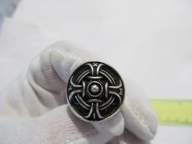 Ancient silver ring "Hail to Odin" Vikings Celts 8-11 AD №040/7 (copy) 2