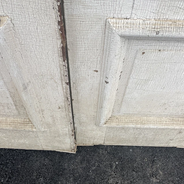 Bova 99 pair antique double door 48.5 x 82 x 1.5 6