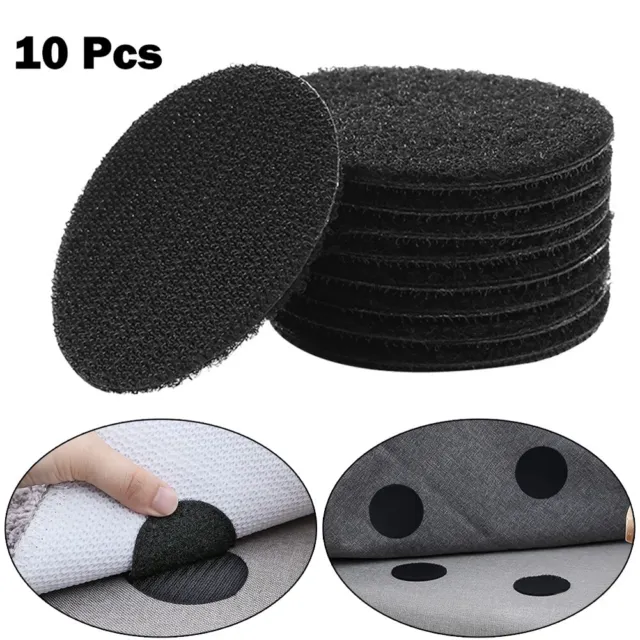 10Pcs-Rug Grippers Carpet Anti-Slip Pad Sticker Tape Non Slip Carpet Grippers