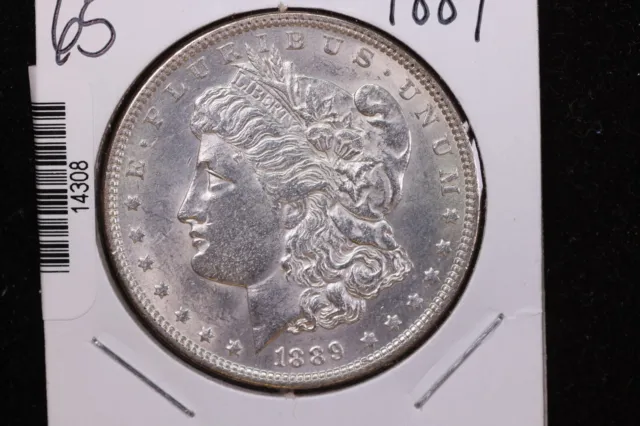 1889 Morgan Silver Dollar, Affordable Uncirculated Coin, Store Sale #14308