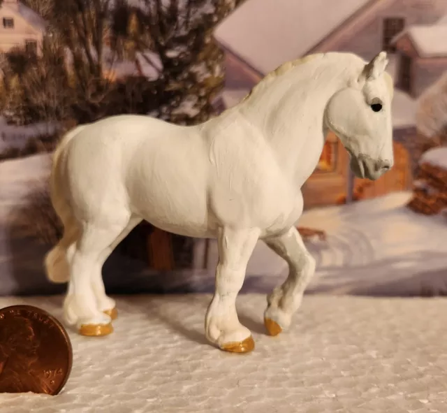 Custom Breyer Horse CM SM Stablemate Clydesdale Stallion Shire Draft Horse