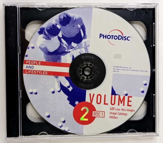 PhotoDisc People and Lifestyles, 2 CD Set 409 Royalty-Free Stock Photos