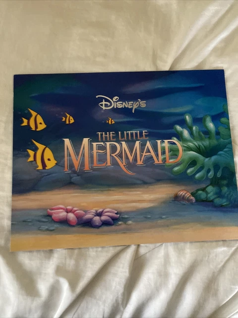 Disney's The Little Mermaid Exclusive Lithograph Portfolio Set of four NEW