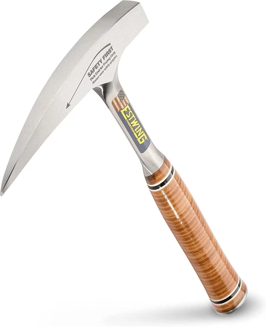 ESTWING Rock Pick - 22 oz Geological Hammer with 12.5x7.25x1.13, Steel