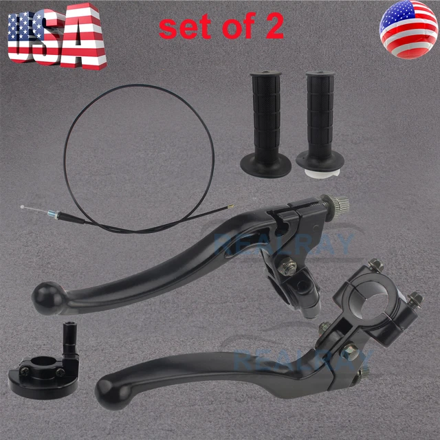 Throttle Grips w/ Clamp Cable set for Honda XR100 XR100R XR185 Z50A Z50R Z50RD