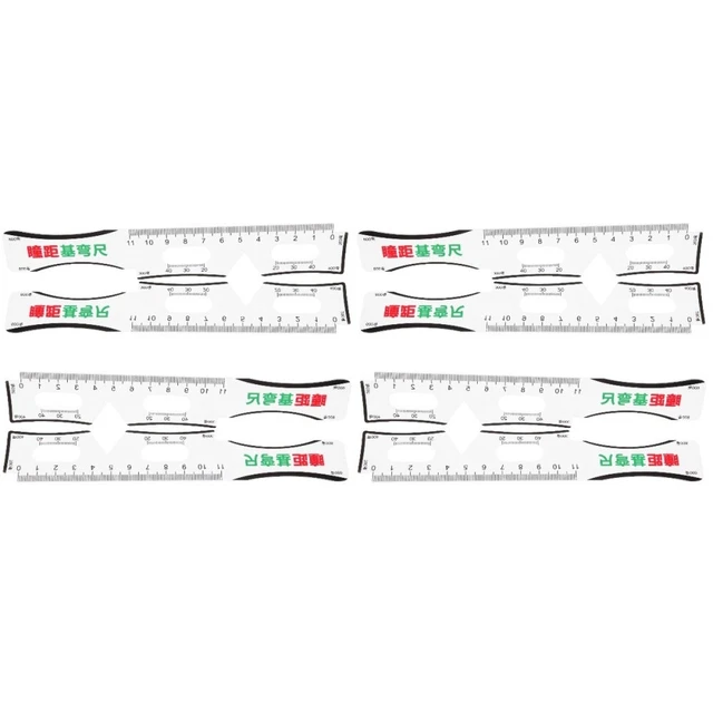 8 Pcs  Optical Lightweight Optical Pupillometer for Eye Care Pupil Measurement