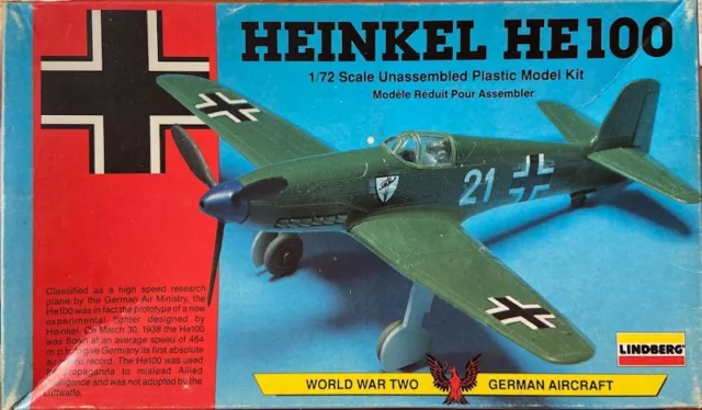 Lindberg 1/72 HEINKEL He 100