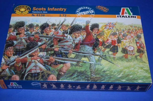 Italeri 6136 - Scots Infantry Waterloo  scala 1/72