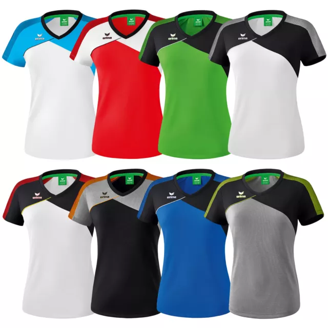 erima Premium One 2.0 Funktionsshirt Damen Fußball Handball Volleyball T-Shirt