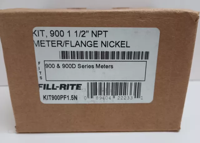 FILL-RITE KIT900PF1.5N Meter/Flange Kit 1-1/2" NPT Nickel 3