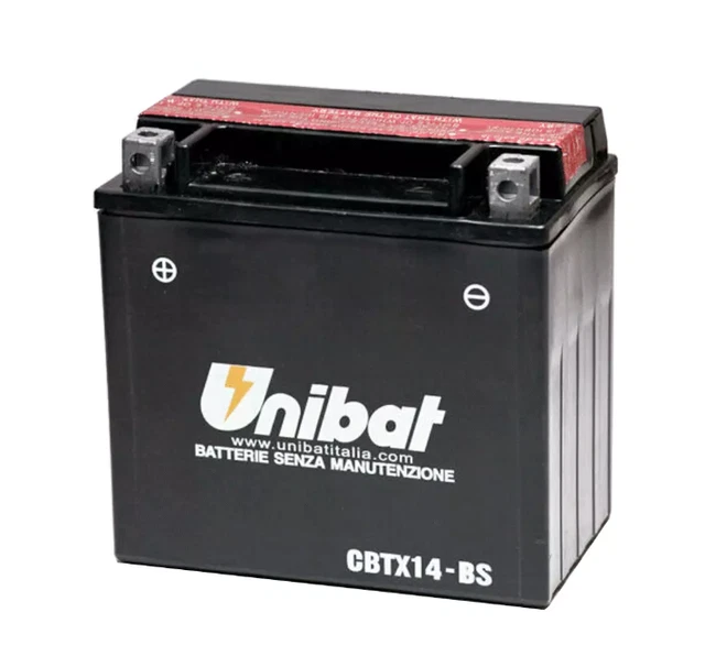 YUASA YTX14-BS 12V バッテリー 12.6Ah YTX14-BS UNIBAT AGM Batterie Aprilia BMW Buell Cagiva Gilera Honda