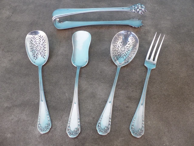 Pièces de collection : Service à mignardises, Style Art Nouveau, 1900 - Arts de la table